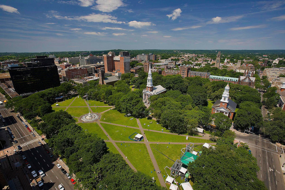 New Haven green.